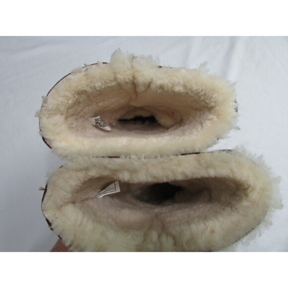 Ugg Kensington Buckle Dark Brown Leather and Wool Boot Women's 10 - Picture 6 of 8